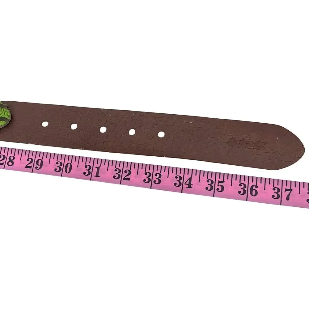Lucky Brand Leather Whimsy Belt: 90s, Y2K, Modern